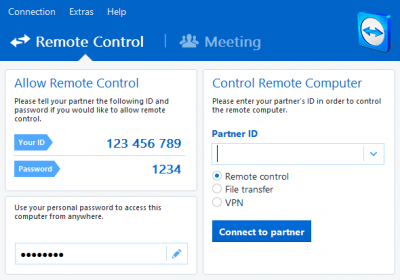 how to set up teamviewer wake on lan remote