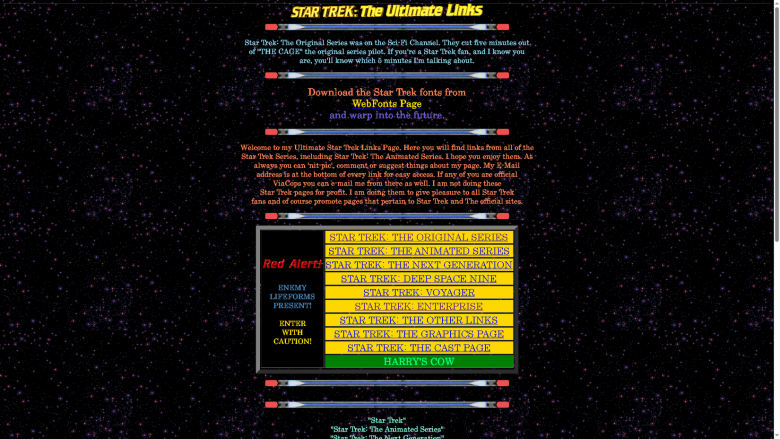 DrgnSlyr's Star Trek: The Ultimate Links