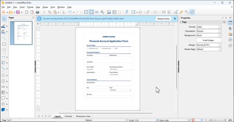 LibreOffice Draw