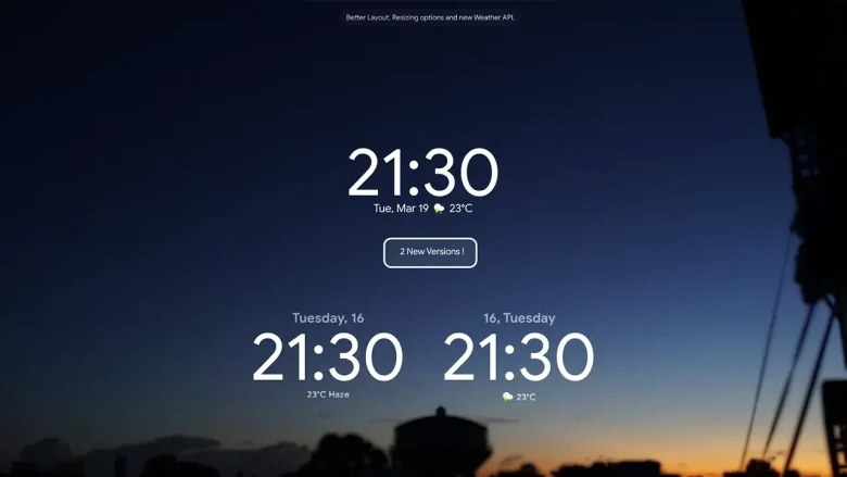 Simple Clocks