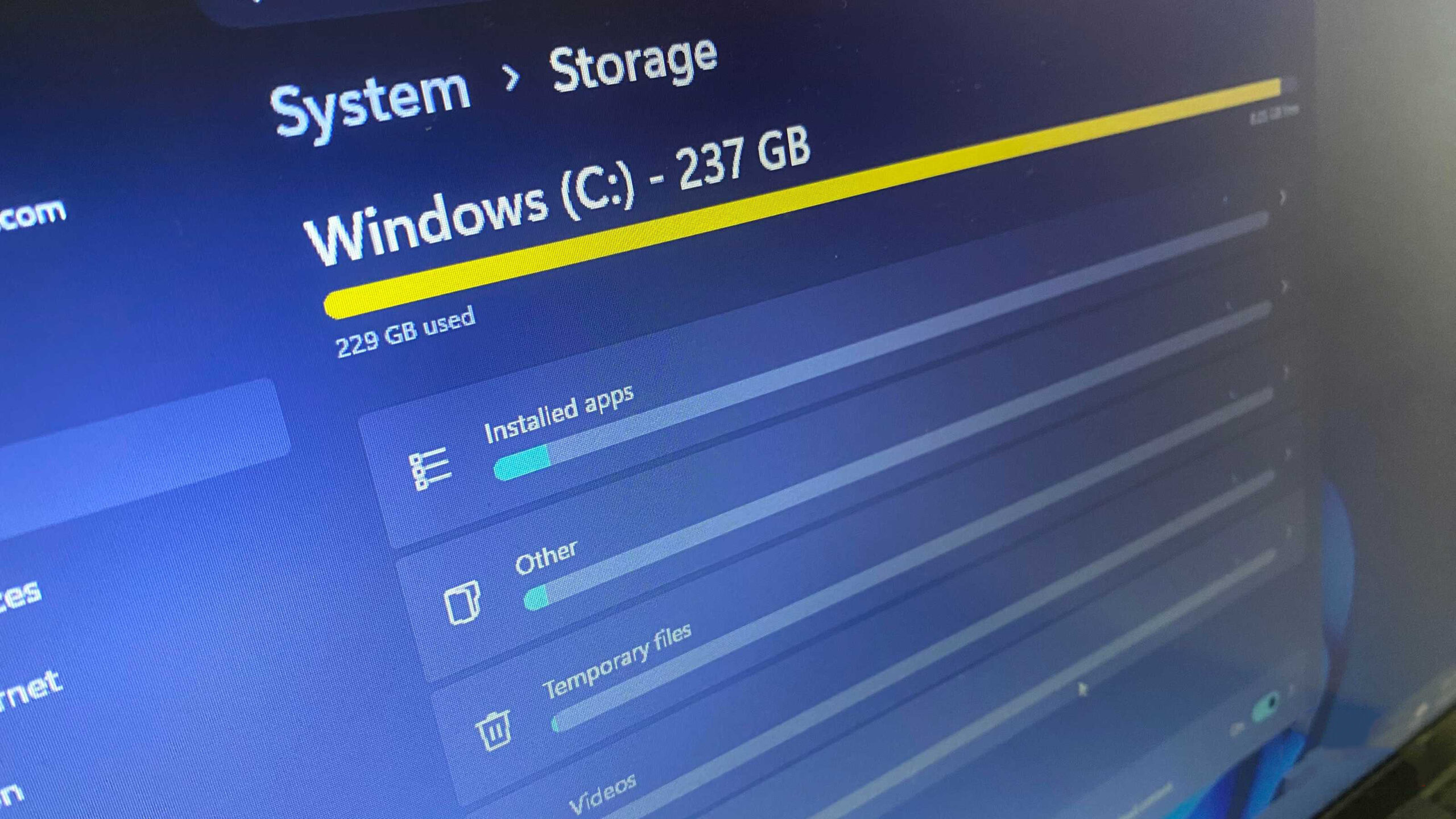 ابزار پاکسازی مخفی Storage Sense در ویندوز 11