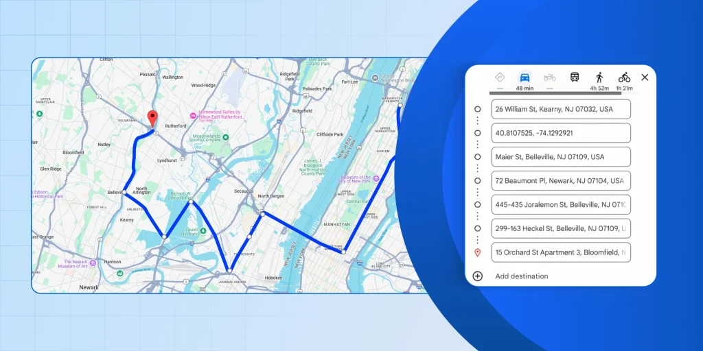 ابزار کاربردی My Maps، برنامه‌ریزی سفرهای جاده‌ای با گوگل مپس